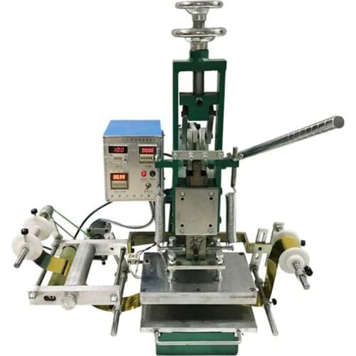 WD-T1828 Multifunctional Hot Foil Stamping Machine Embossing Heat Press Machine Desktop Leather Hot Stamping Machine 220V/ 110V