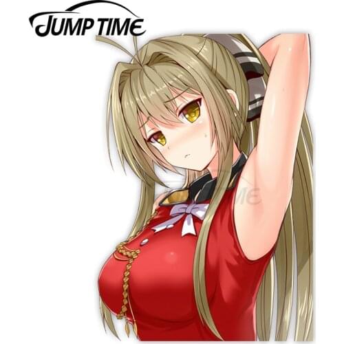 Jump Time Amagi Brilliant Park Sento Isuzu 46 9.2 Anime Sexy Girl Vinyl Decal Window Car stickers