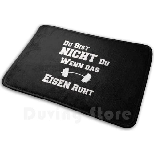 Fitness Gym Bodybuilding Sport Funny Gift Soft Non-Slip Mat Rug Carpet Cushion Bodybuilding Elite Fitness Gym Protein
