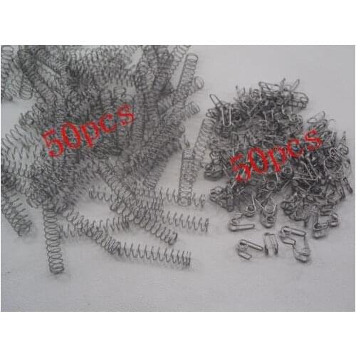 100 pcs trumpet springs trumpet parts Two kinds of mixed