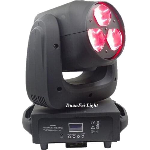12pcs a lot 2018 led mini beam stage wash moving head zoom 3x40w 4in1 rgbw bee eye Moving Light Stage DMX Lyre ZOOM Moving Head