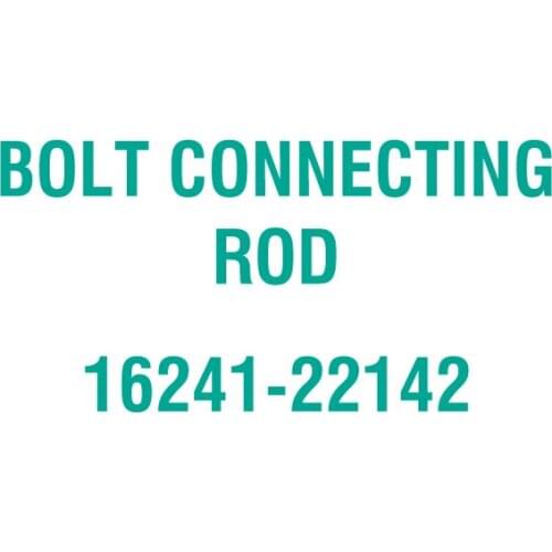 For Kubota 16241-22142 BOLT CONNECTING ROD