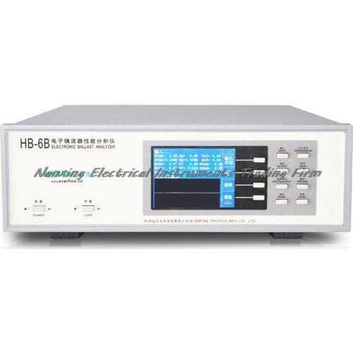 Fast arrival Everfine HB-6B ELECTRONIC BALLAST ANALYZER (FOR FLUORESCENT LAMP) 12 bit 10MHZ A/D Sampling technique