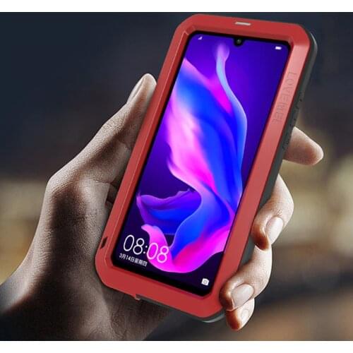 Love Mei Original Metal Waterproof Case For Huawei P30 Pro Armor Heavy Duty Shockproof Full Cover Gorrila Glass For P30 Lite