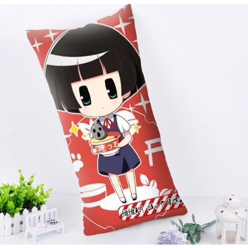 Hobby Express Anime Dakimakura Gugure Kukuri Anime Rectangle Pillow Cover RPC8