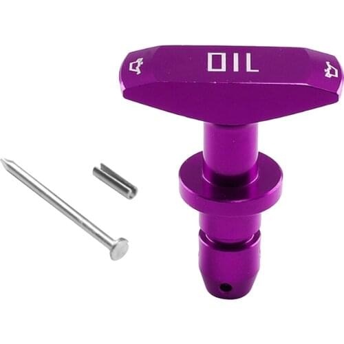 Stainless Steel Oil Caliper Pull Handle for Ford GT V8 GT500 Purple