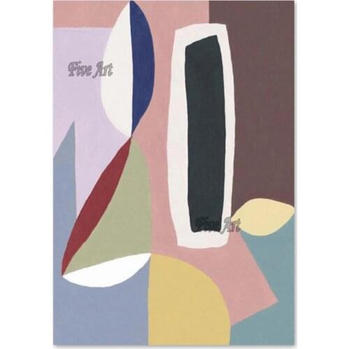 Real Handmade Abstract Colorful Oil Painting Wall Picture Art Hot Selling No Frame Canvas Paintings Abstract Picture Artwork