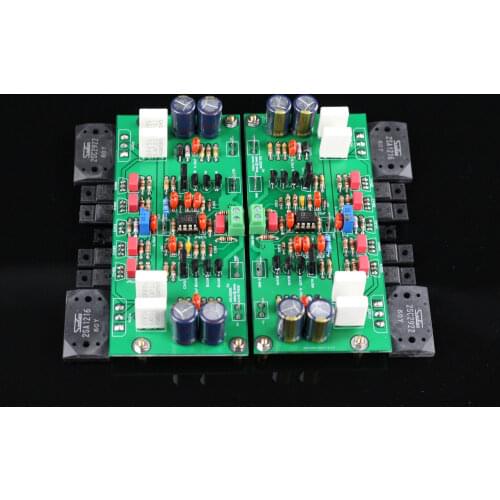 ZEROZONE One Pair Assembeld HM4S HIFI Power Amplifier Board Base On Burmester 933 Amplifier