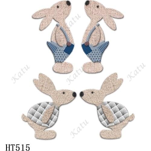 Easter rabbit Cutting dies - New Die Cutting And Wooden Mold,HT515 Suitable For Common Die Cutting Machines On The Market