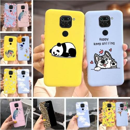 For Xiaomi Redmi Note 9 Case Soft Silicone Cute Fashion Candy Painted Cover For Xiaomi Redmi Note 9 Note9 Phone Cases Shockproof