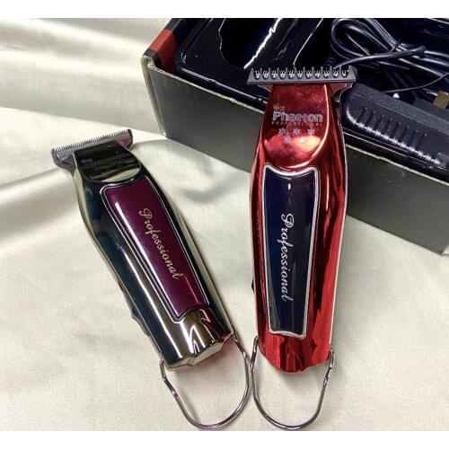 Retro Barber Machine Electric Hair Clipper Oil Head Engrave Haircut Shaver Professioanl Cordless Rechargeable Hair Trimmer