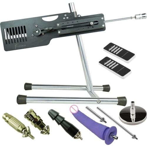 Fredorch Premium sex machine, Large Thrusting Machine Wireless Remote Control Vibrator with many accessories Suction Cup&dildo