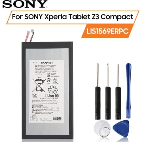 LIS1569ERPC Replacement Battery For SONY Xperia Z3 Tablet Compact 4500mAh Tablet Replacement Battery