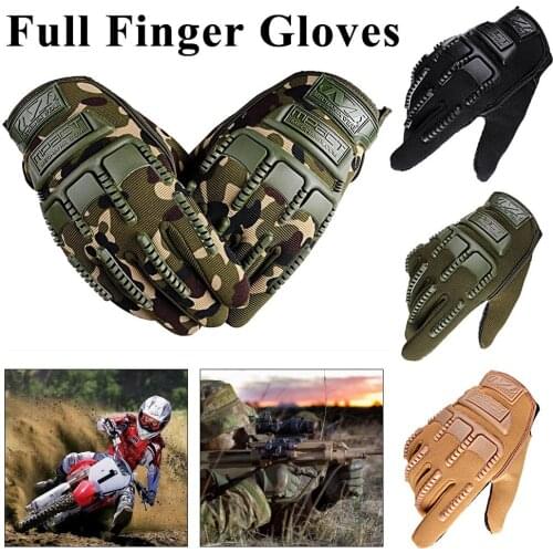 XL Size Tactical Military Full Finger Gloves Outdoor Military Army Sports Hiking Fishing Gloves Suitable For Any Occasion