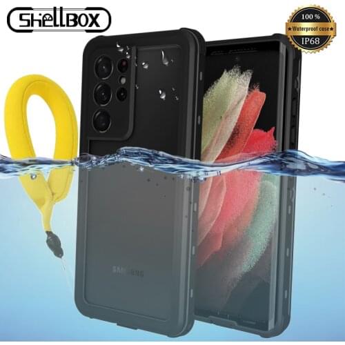 S21 Ultra Waterproof Case for Samsung S21 Plus S20 Note 20 Ultra Covers Water Proof Dustproof Clear Coque for SAMSUNG S21 Case
