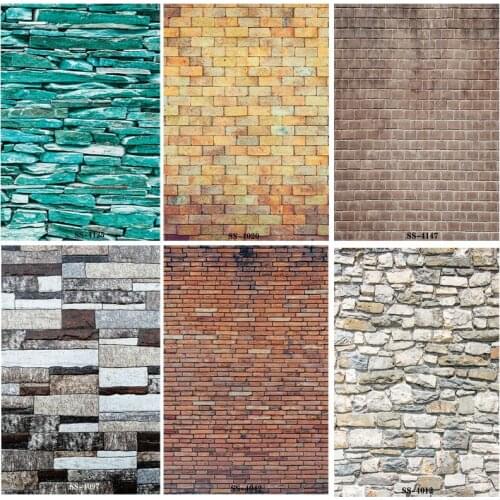 ZHISUXI Vinyl Custom y outdoor+Brick wall Props Scenery theme Photo Studio Background 200206SS-001