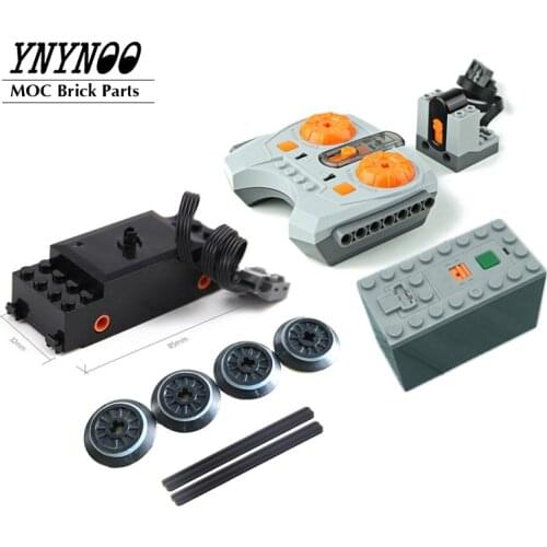 High-Tech Parts 88002 Motors Multi Power Functions Tool Speed Control 8878 8884 57999 Train Wheels Building Blocks Model Sets