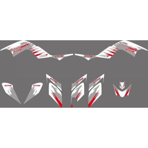 0326 New STYLE TEAM DECALS STICKERS Graphics Kits For Yamaha Raptor 700 2006-2012 Background Motorcycle Decals And Stickers