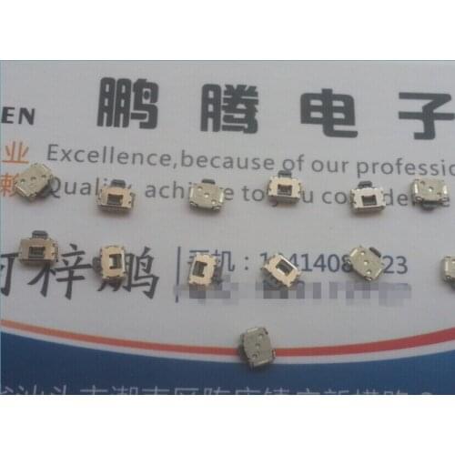 15PCS/lot Touch the switch side button MP3MP4 mobile phone button Little tortoise patch 2 feet without column