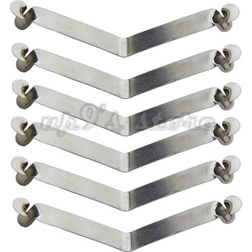 5 Pieces Button Diameter 4-9mm Kayak Paddle Tent Pole Push Hollow Button Spring Snap Clips Locking Tube Double Pin