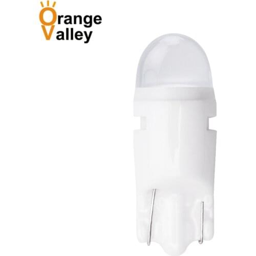 500Pcs Car LED Light T10 W5W 2 LED 2835 194 168 Auto Ceramic Interior Lights Wedge parking lights Bulbs Plate Lamp DC 12V 24V