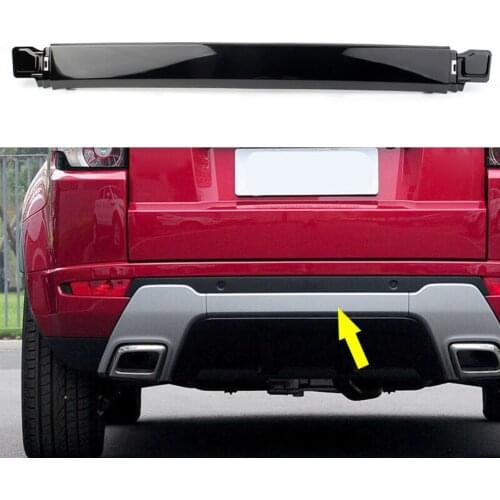 Car Rear Bumper Lower Central Bar Trim Cover For Range Rover Evoque 2012 2013 2014 2015 2016 2017 2018