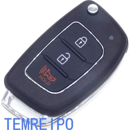 Car Keys shell For hyundai i30 i 20 Car Flip Remote Key Cover i35 key 2+1 button Key Blank