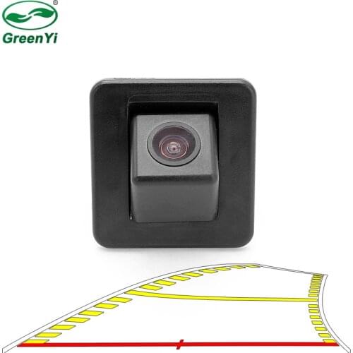 HD 4089T Vehicle Trajectory Parking Line Car Rear View Reverse Backup Camera For Kia K3 K3S Cerato Forte Hyundai Elantra 2012