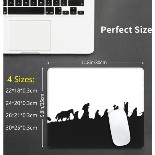 The Party Mouse Pad DIY Print Gandalf The Tolkien Middle Earth Frodo Bilbo Legolas Aragorn