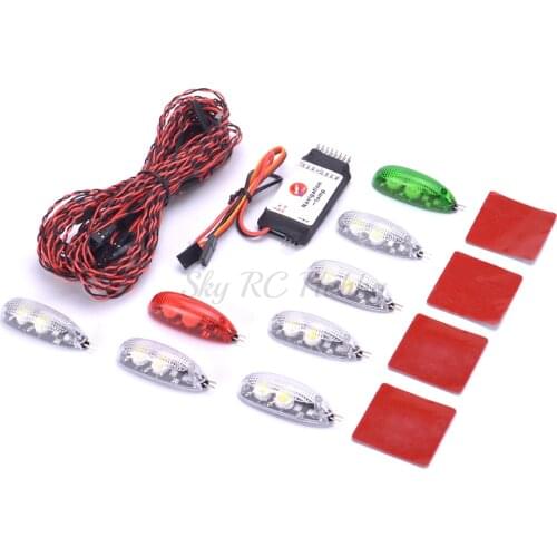 Simulation navigation lamp 1m connection wire for fixed-wing ducted turbojet