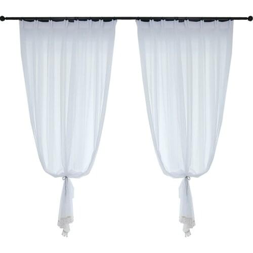 Soft Curtain Tulle Sheer F Light filtering (see through) custom made