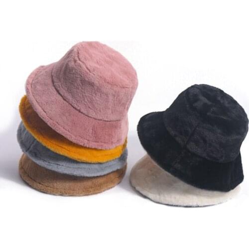 New Bonnets Bucket Hats Women Black Pure Color Outdoor Panama Fisherman Hat Fashion Adult Holiday Beach Cap Gifts