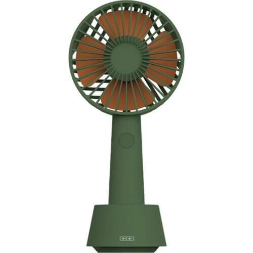 New mini fan USB adapter mobile power supply portable fan large capacity ultra long standby multi-color handheld fan
