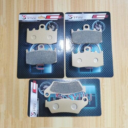 Motorcycle Front and Rear Brake Pads for BMW RG 1200 GS RG1200 GS RG1200GS K25 Cast Wheel 2004 2005 2006 2007 2008