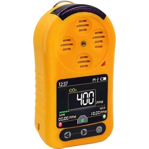 0-5000ppm Portable CO2 Sensor Carbon Dioxide Single Gas Analyzer with Sound and Light