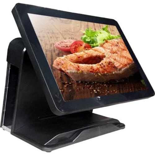 POS System for restaurants and supermarket 15 inch flat screen POS machine capacitive touch screen POS terminal