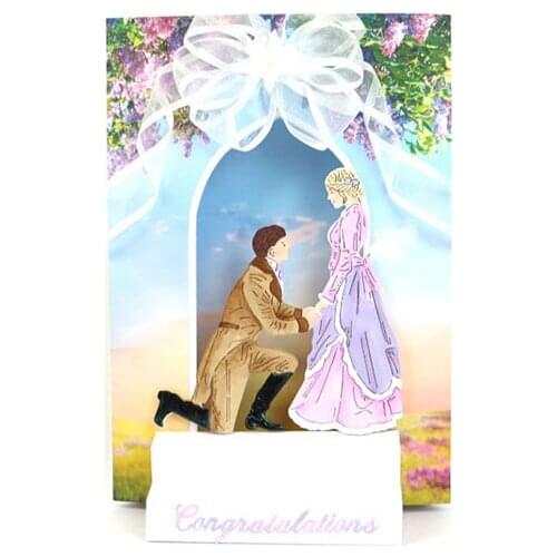 Prince Propose Princess Metal Cutting Dies Stencils for DIY Scrapbooking Decorative Crafts Embossing Paper Cards Making New 2018