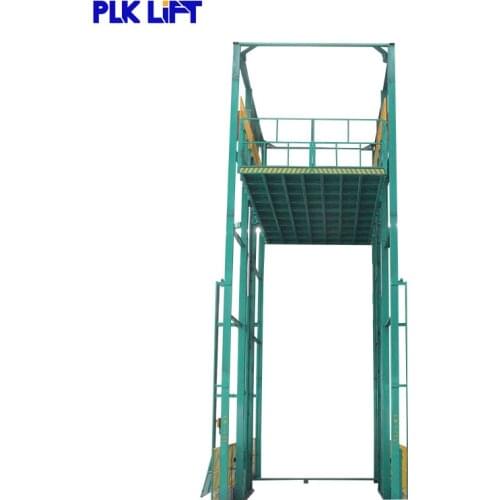 Ce Certificated High Duty Vertical Wall Mounted Workshop Lift