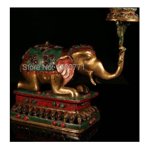 Buddha statue/ Tibetan Tantric alloy wishful Mani treasure Fortuna Aquarius Aquarius