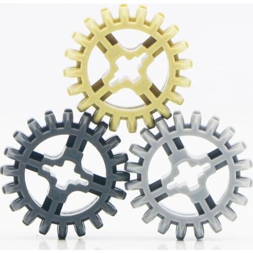 Technic Building Blocks Parts Bulk Z20 Tooth Gear MOC Car Function Model Toys For Children Technic Accessories Wholesales 32269