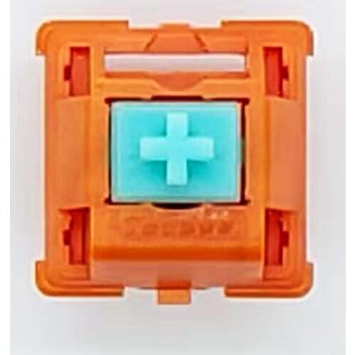 Tecsee Carrot PME Tactile Linear Switches POM Stem 68g Spring Swithes For Mechanical Gaming With 5Pins