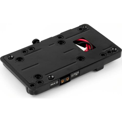 V-mount Battery Mount Base Plate Counterpart Base fr LED Flash Lighting Studio