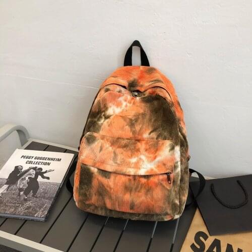 Corduroy Backpack For Teenagers 2021 Fashion Large Capacity Women School Backpack Back To School Travel Mens Laptop Female Bag