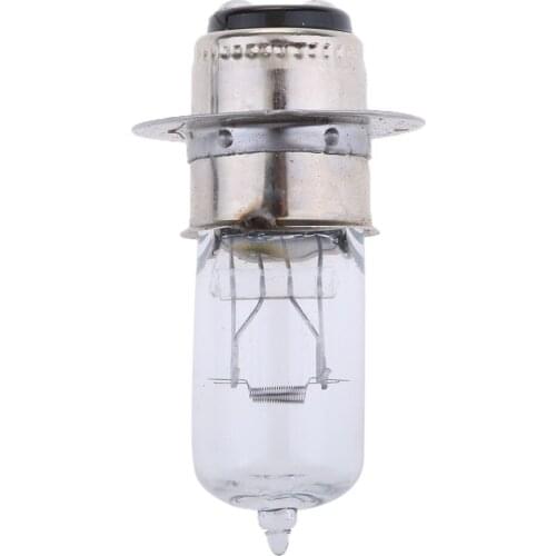 Bright White 12V 35W Halogen Flashlight Headlight Bulbs Clear P15D-25-1