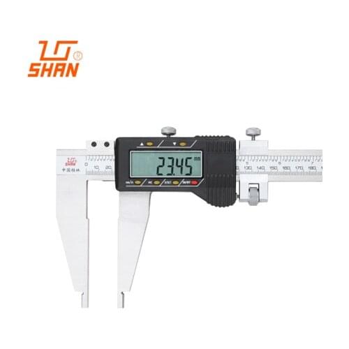 0-500mm 20inch Digital Caliper heavy duty vernier caliper gauge with nib jaws 500mm length instrument measuring tools