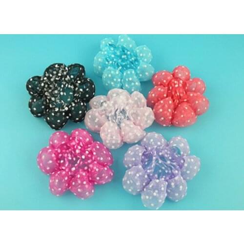 30 Pcs Woman Girl Hair Snood Bun Cover Hairnet Ballet Dance Skating Mesh Bun Cover Hair Accessory