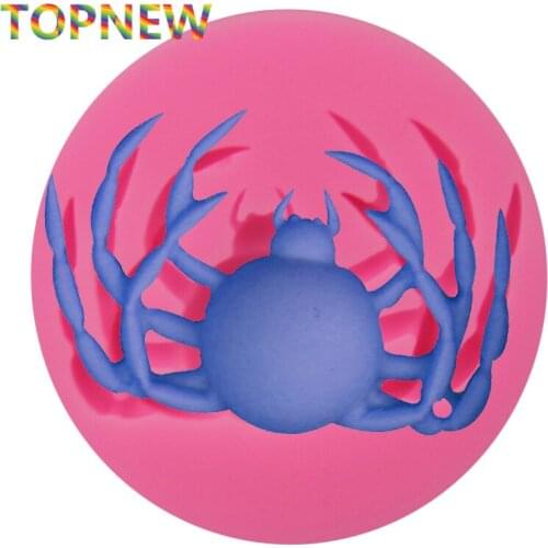 3D Insect Silicone Fondant Chocolate Mold Spider Shaped Cake Decorating Tools