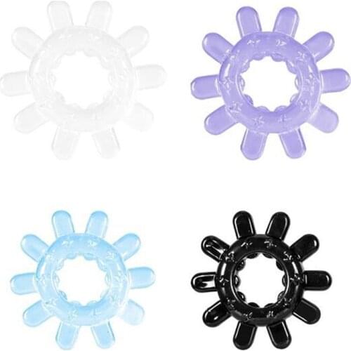 5pcs dildos extend Enhance Orgasm Cock-ring Delay Penis Rings Cock Rings Set Male Adult Productssexy tool for men