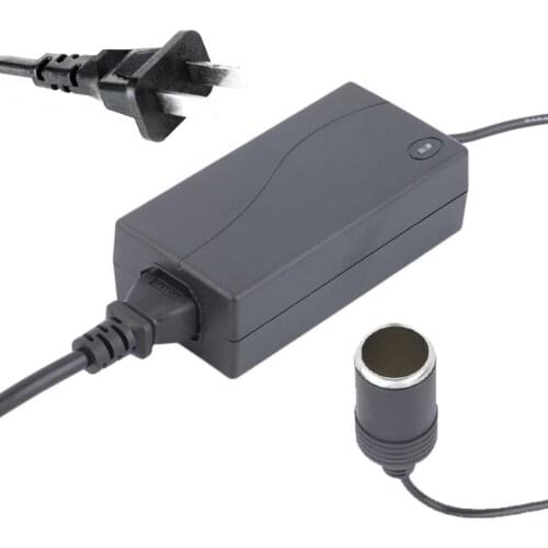 AC110V to DC12V Power Adapter for Car Automotive Household Car Cigarette Lighter Power Converter Adapter Inverter with US Plug