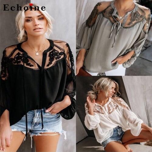 Echoine Transparent Blouses
